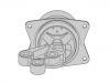 Lagerung, Motor Engine Mount:56 84 081