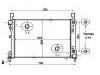 Radiator Radiator:171 500 00 03
